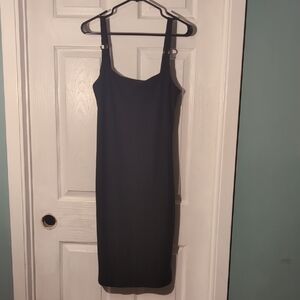 Dynamite Black Midi Dress